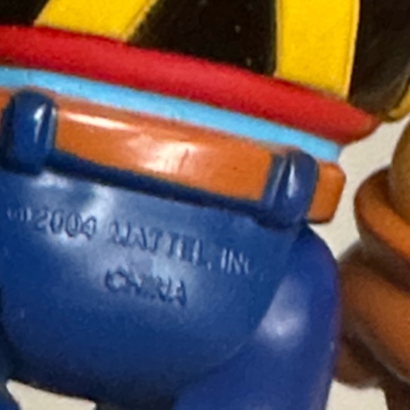 Paw Patrol Metallic Rubble Figure Action and Mattel Construction Worker Figure - Picture 8 of 14